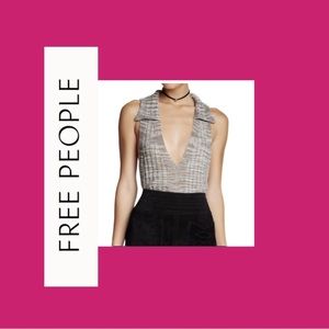 Free People Dots & Dashes Tank Top | Sz XS | EUC